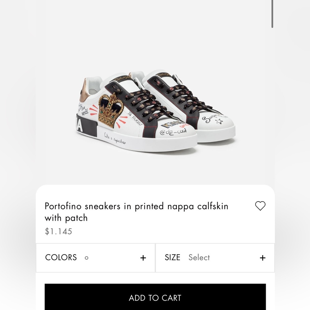 Dolce gabanna Portofino sneakers